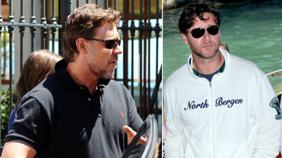 Russell Crowe dnes a v dobách své největší slávy. Poznali byste ho?